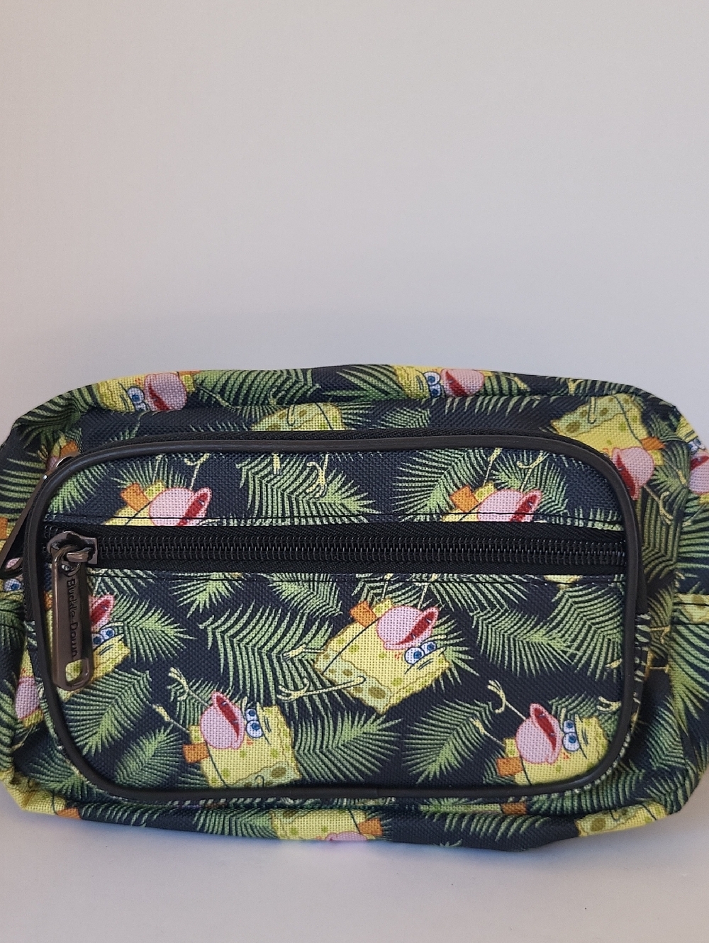 2021 Buckle-Down SpongeBob Tropical Print Fanny Bag NWT